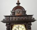 Clock Vintage Junghans Wooden Mantel Clock Glass Door Table Clock LOT 60552