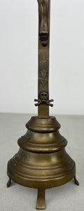 Crucifix Vintage French Style Religious Cross Standing Ornament LOT 64421