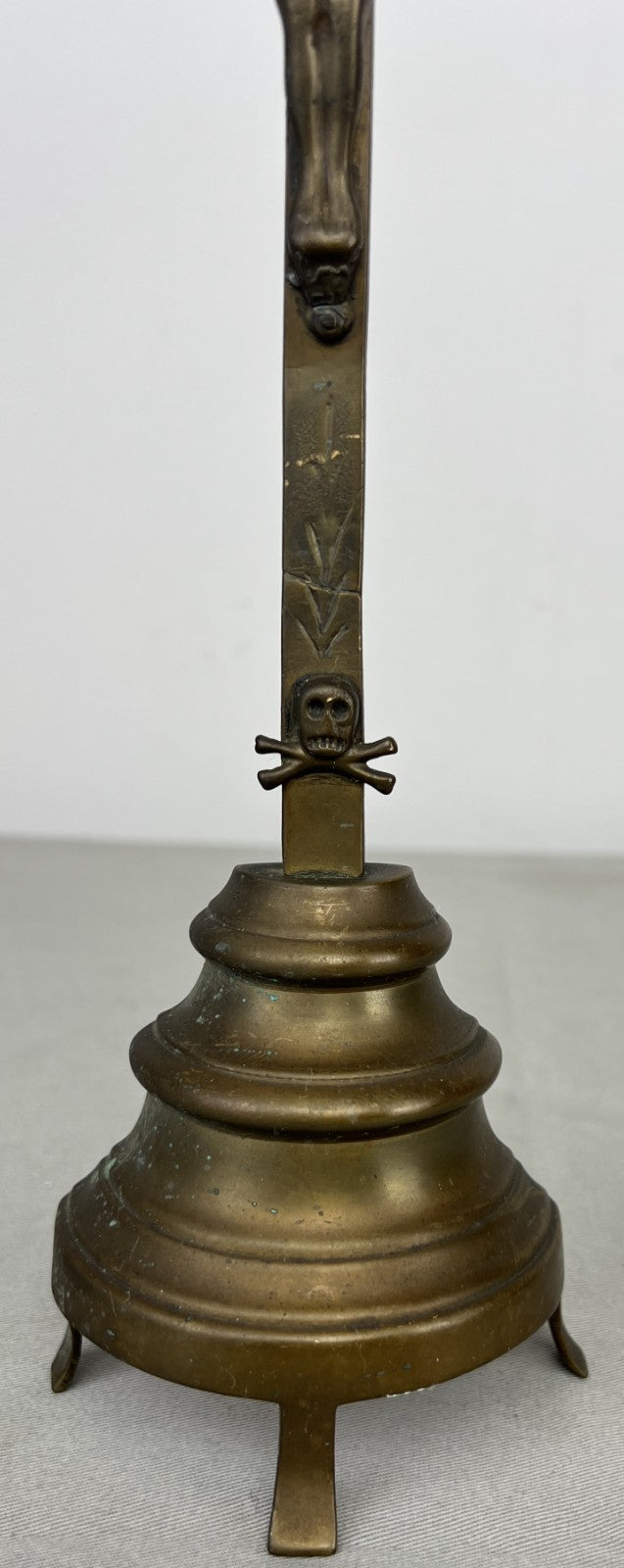 Crucifix Vintage French Style Religious Cross Standing Ornament LOT 64421
