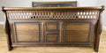 Bed Vintage French Super King Size Sleigh Bed Frame 180x200cm Headboard LOT 64094