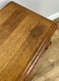 Pair of Bedside Tables Vintage French Louis Oak Nightstands Cabinets LOT 621111