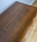 Chest of Drawers Vintage French Louis XVI Style Oak Carved Cabinet LOT 492010