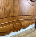 Footboard Antique French Style Walnut Double Bed Carved Footboard LOT 64475