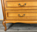Chest of Drawers Vintage French Louis XVI 3 Drawers Carved Cabinet LOT 44563