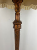 Floor Lamp Vintage French Style Ornate Standing Lamp with Fringe Shade LOT 60738