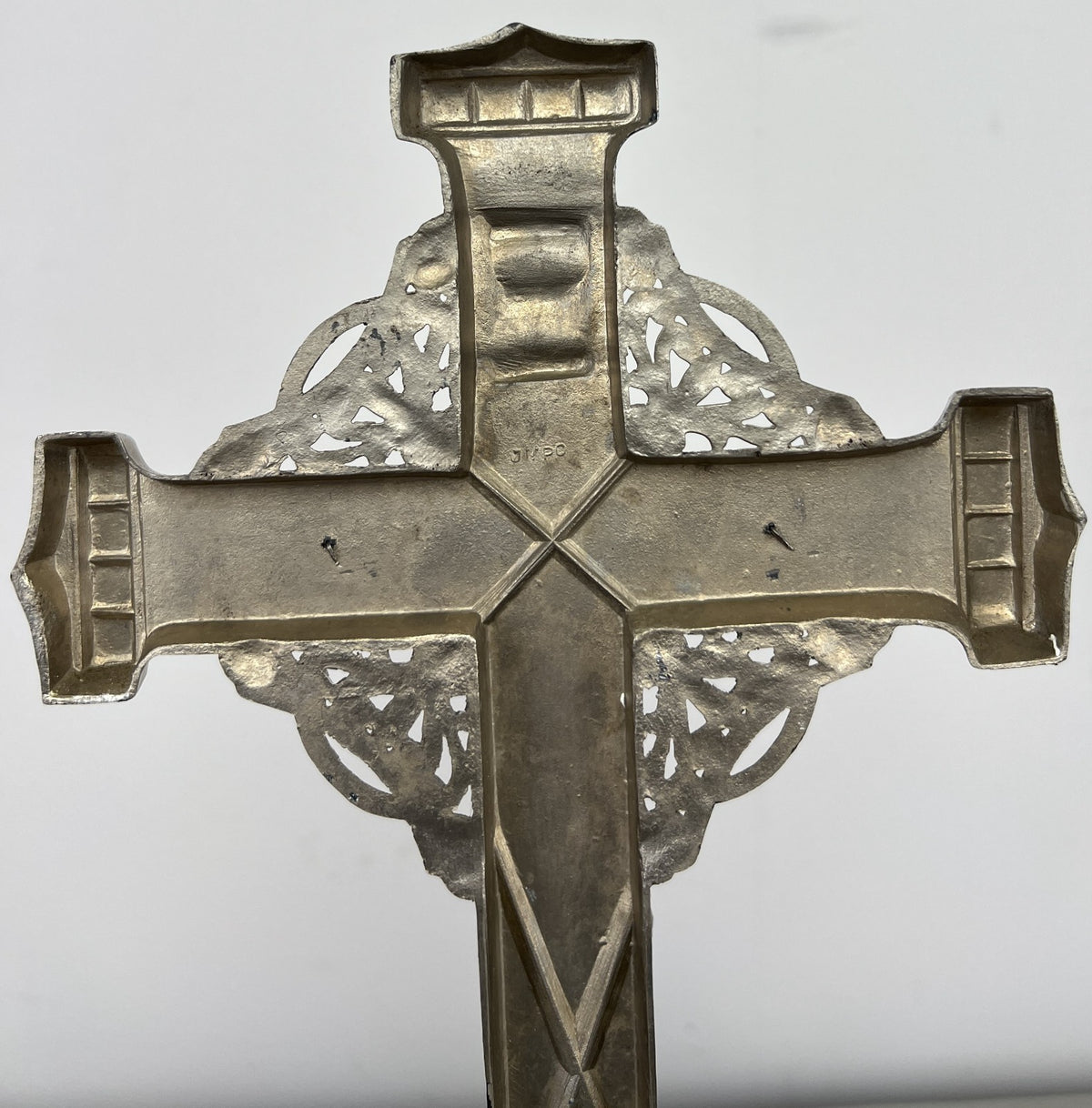 Crucifix Vintage French Style Metal Ornate Religious Figure LOT 642010