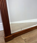 Mirror Antique French Walnut Wall Mirror Carved Decorative Frame LOT 64056