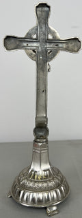 Crucifix Vintage French Style Metal Ornate Religious Cross LOT 64218