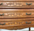 Secretaire Writing Desk Vintage French Louis Oak Rare Bureaux Cabinet LOT 61548