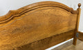 Bed Vintage French Style Double Bed Frame Carved Headboard LOT 63908