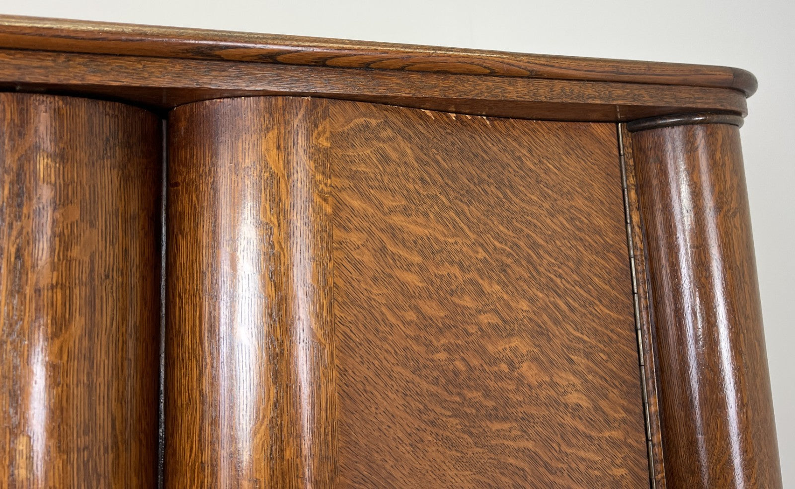 Wardrobe Vintage French Style Four Door Carved Armoire Cabinet LOT 61468