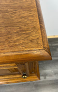 Pair of Bedside Tables Vintage French Style Cupboards Carved Cabinets LOT 28977