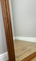 Mirror Antique French Style Oak Carved Decorative Frame Wall Mirror LOT 62767