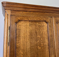 Wardrobe Vintage French Louis XVI Style Three Door Oak Carved Armoire LOT 64583