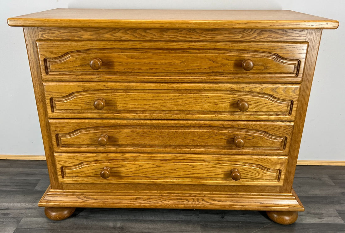 Chest of Drawers Vintage French Style 4 Drawer Cabinet Carved Sideboard LOT 31900