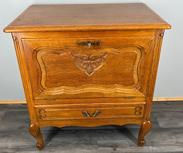 Cabinet Vintage French Louis XIV Style Bureau Sideboard Carved Cupboard LOT 35450