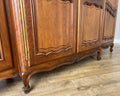 Wardrobe Vintage French Louis XVI Style Four Door Carved Armoire LOT 61157