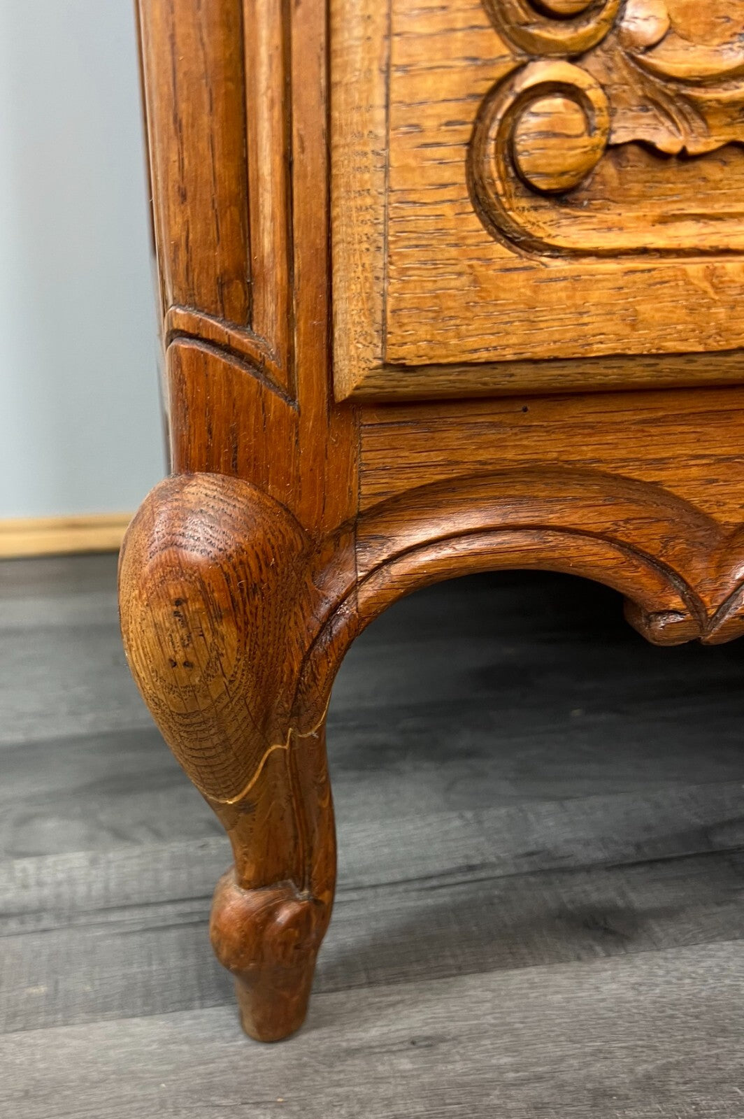 Chest of Drawers Vintage French Louis XIV Sideboard 4 Drawers Cabinet LOT 35558