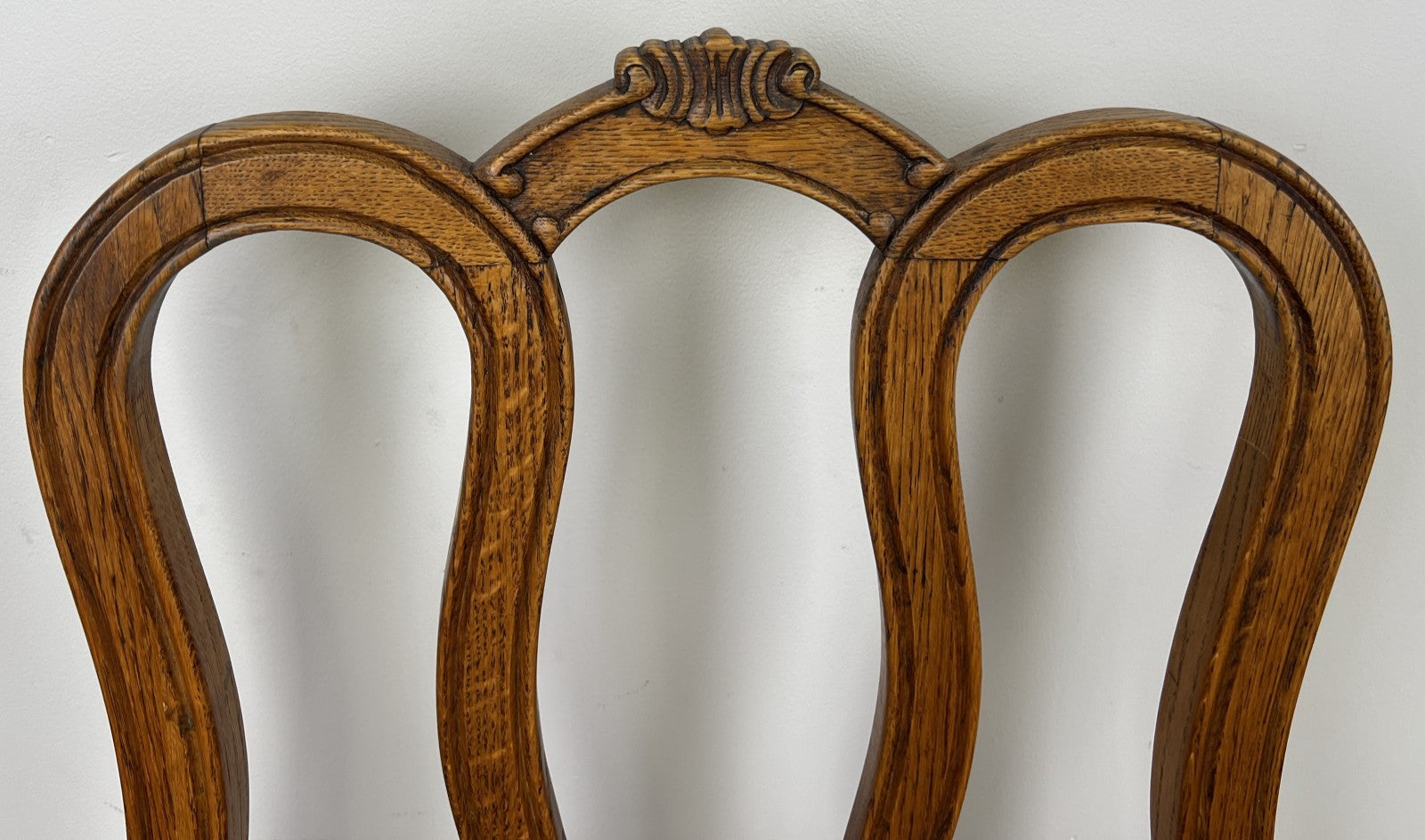 Dining Chairs Vintage French Louis Style Oak Set of 6 Upholstered Seats LOT 634410