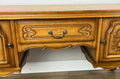 Sideboard Vintage French Louis Style Carved Cupboard TV Stand Cabinet LOT 62713