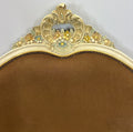 Bed Vintage French Shabby Chic Upholstered King Size Bed Frame LOT 48167