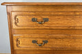 Chest of Drawers Vintage French Louis Oak with 3 Drawers Carved Cabinet LOT 44683