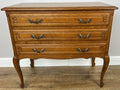 Chest of Drawers Vintage French Louis Oak 3 Drawers Carved Cabinet LOT 62341