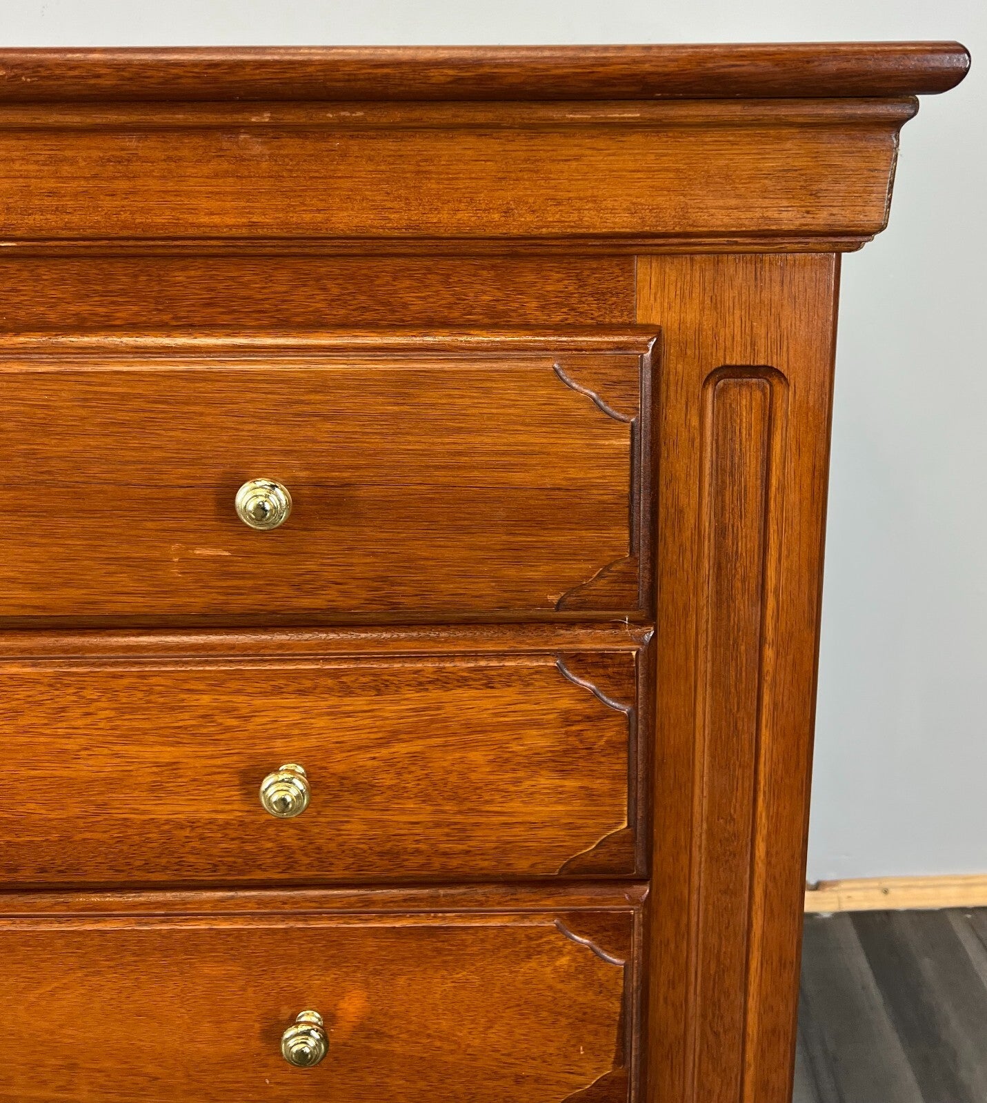 Chest of Drawers Vintage French Style Storage 4 Drawers Cabinet LOT 35984