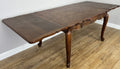 Dining Table Vintage French Louis XVI Carved Oak Extendable Table LOT 63543