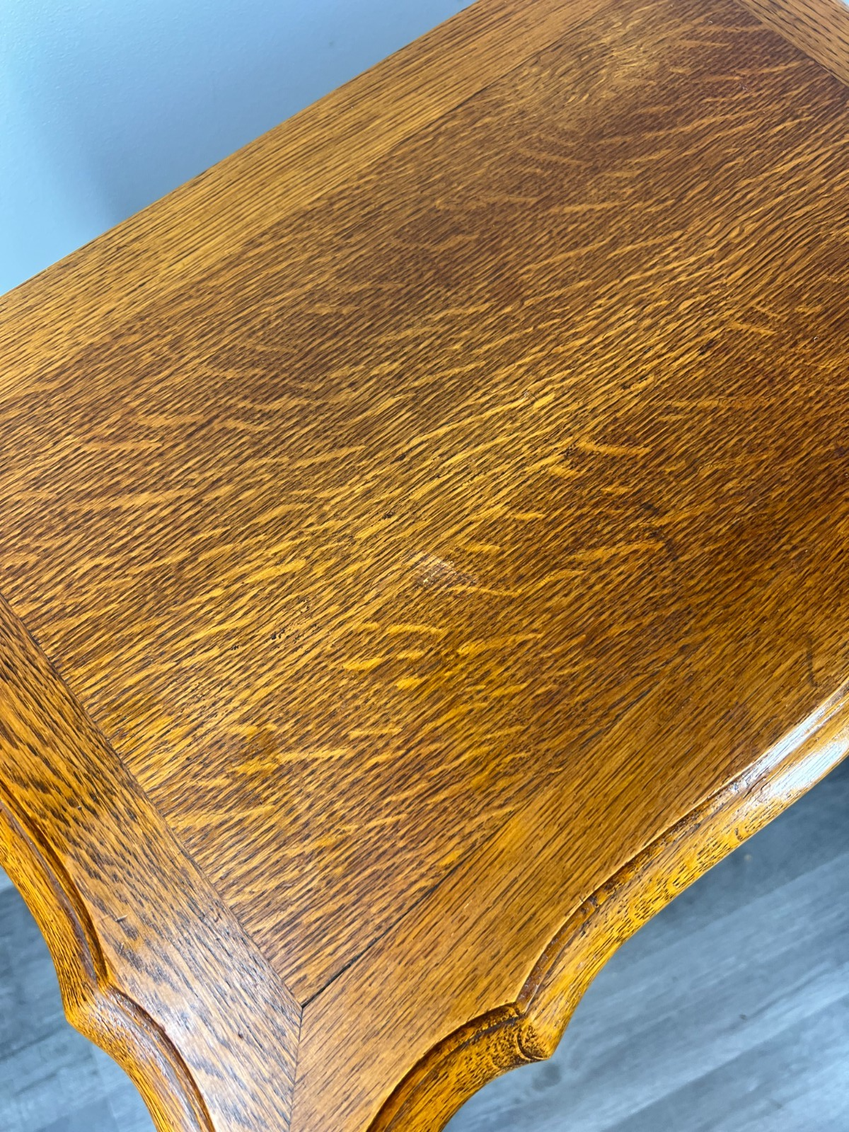 French Vintage Oak Bedside Tables Pair Cupboards Cabinets Louis XVI LOT 3943