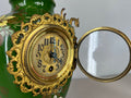 Mantel Clock Set Antique French Garniture Porcelain Bronze Candelabras LOT 362015