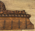 Pediment Antique French Style Oak Hand Carved Decorative Crest LOT 61775
