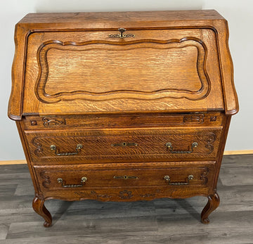 Secretaire Writing Desk Antique French Style Bureau Drop Front Cabinet LOT 35230
