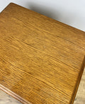 Pair of Bedside Tables Vintage French Louis Oak Nightstands Cabinets LOT 635013