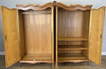 Wardrobe Vintage French Louis XVI Style Four Door Carved Armoire LOT 493311