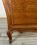 Louis XV Style Vintage French oak Double Bed (LOT 2512)3