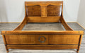 Bed Vintage French Ehalt Super King Size 180cm x 200cm Walnut Bed Frame LOT 46111