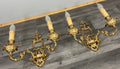 Pair of Wall Lights Vintage French Double Arm Ornate Rococo Sconces LOT 44102