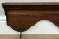 Coat Rack Antique French Carved Oak Wall Mounted 4 Hooks Rack Hanger LOT 62073