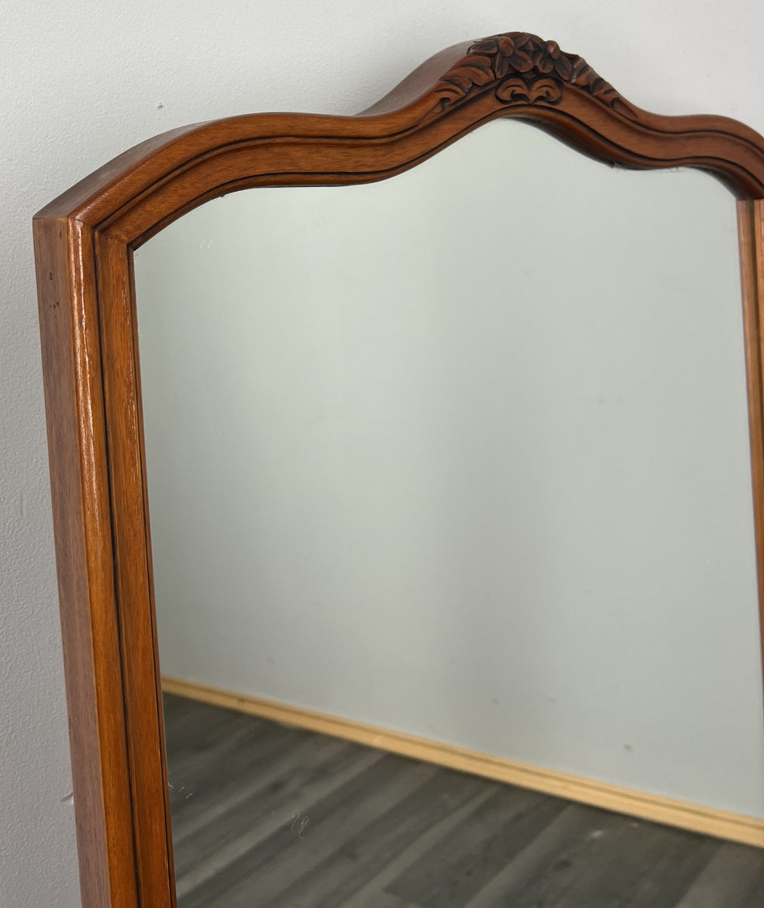 Vintage French Style Carved Wall Mirror Ornate Wall Frame LOT 45050