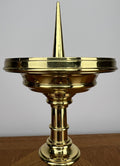 Pair of Candle Holders Vintage French Style Brass Gold Candlesticks LOT 60308