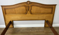 Bed Vintage French Louis XVI Style Double Frame Carved Headboard LOT 63912