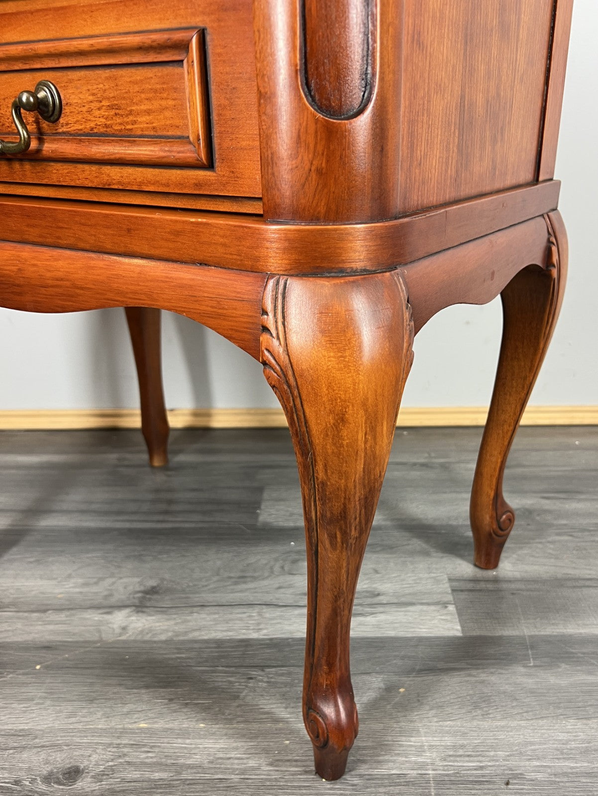 Pair of Bedside Tables Vintage French Louis XVI Nightstands Cabinets LOT 44487