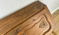 Secretaire Writing Desk Vintage French Louis Oak Rare Bureaux Cabinet LOT 631815