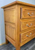 Chest of Drawers Vintage French Style Oak Cabinet Cupboard Sideboard  – Lot 4124