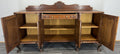 Sideboard Vintage French Buffet Oak Carved Cabinet Ornate Cupboard LOT 45103