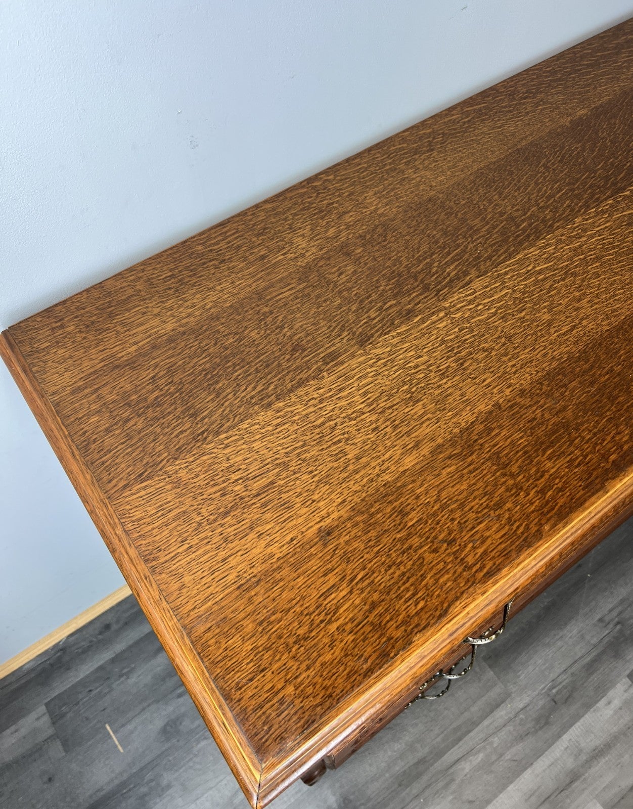 Chest of Drawers Vintage French Louis Oak 3 Drawer Carved Cabinet LOT 44658