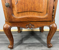 Pair of Bedside Tables Vintage French Louis Oak  Nightstands Cabinets LOT 44416