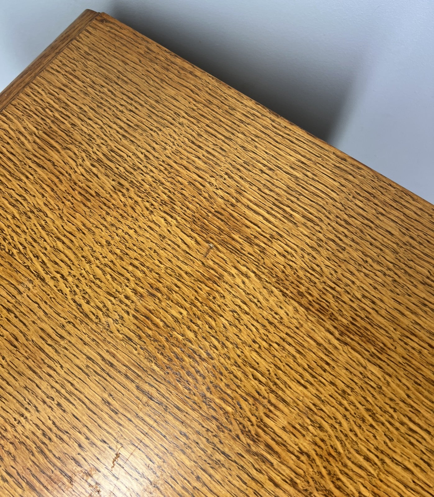 Pair of Bedside Tables Vintage French Louis  XVI Oak Carved Cabinets LOT 444012