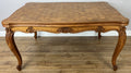 Dining Table Vintage French Louis XVI Carved Oak Extendable Table LOT 63580